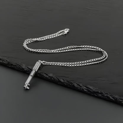 Collar sable laser